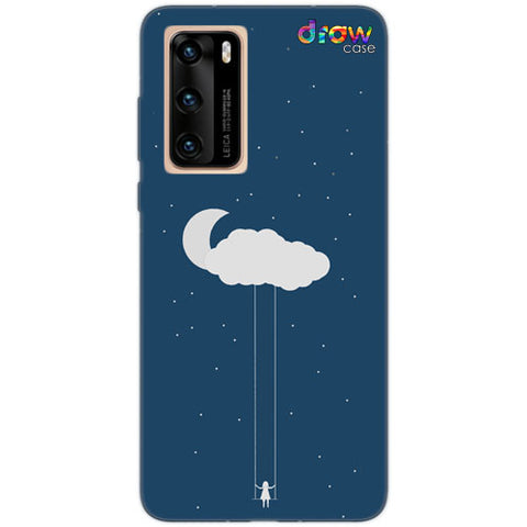 Cover Huawei P40 Cloud Girl