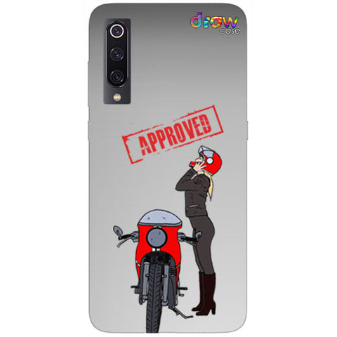 Cover Xiaomi Mi 9 Moto Girl