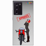 Cover NOTE 20 ULTRA Moto Girl