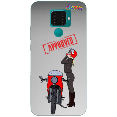 Cover Huawei Mate 30 Lite Moto Girl