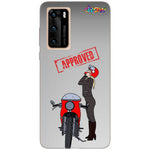 Cover Huawei P40 Moto Girl