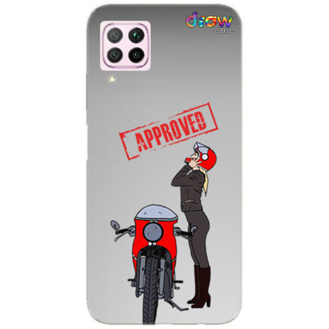 Cover Huawei P40 Lite Moto Girl