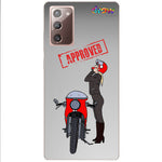 Cover NOTE 20 Moto Girl